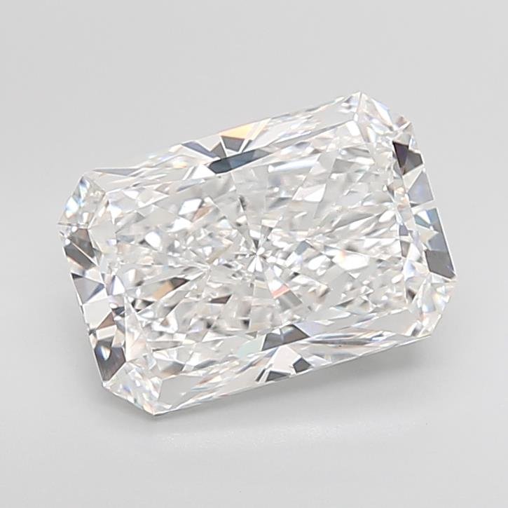 6.01ct E VVS2 Rare Carat Ideal Cut Radiant Lab Grown Diamond