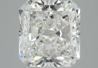 6.33ct I VVS1 Rare Carat Ideal Cut Radiant Diamond