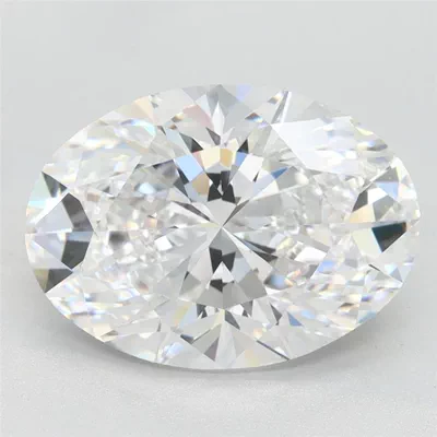 3.04ct D VVS1 Very Good Cut Oval Lab Grown Diamond