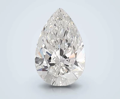 3.05ct F VS1 Rare Carat Ideal Cut Pear Lab Grown Diamond