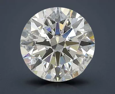 2.20ct I SI2 Rare Carat Ideal Cut Round Lab Grown Diamond