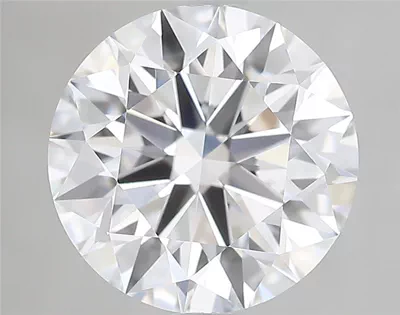 2.60ct D IF Rare Carat Ideal Cut Round Diamond
