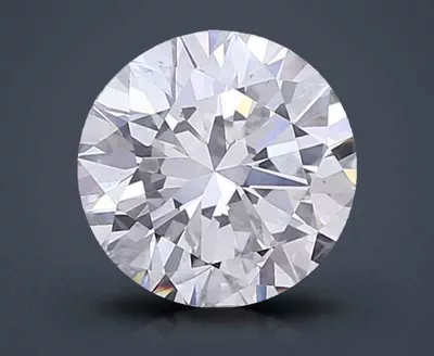 3.45ct F SI1 Excellent Cut Round Lab Grown Diamond