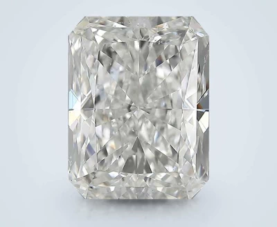 7.03ct G SI1 Rare Carat Ideal Cut Radiant Diamond