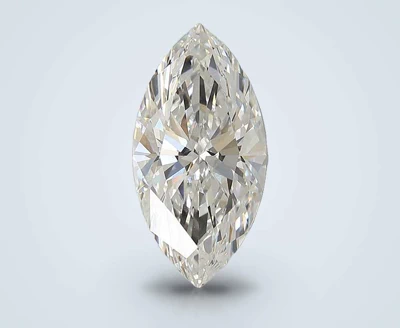 5.04ct F VVS2 Rare Carat Ideal Cut Marquise Lab Grown Diamond