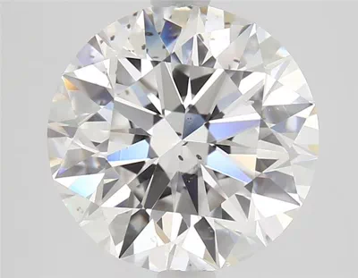 2.50ct D SI1 Rare Carat Ideal Cut Round Diamond