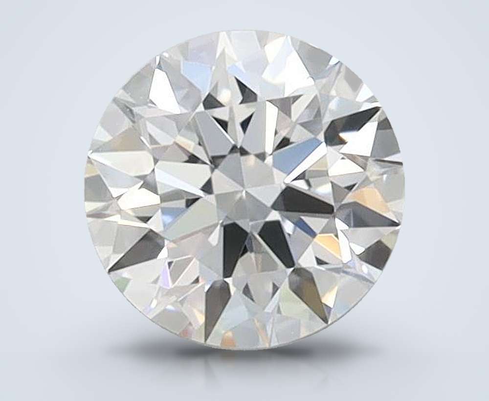 0.53ct D IF Rare Carat Ideal Cut Round Lab Grown Diamond
