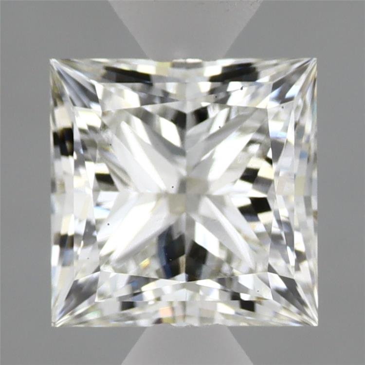 1.89ct G VS2 Rare Carat Ideal Cut Princess Lab Grown Diamond