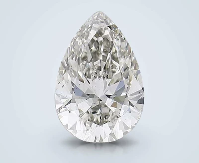 4.08ct I SI1 Rare Carat Ideal Cut Pear Lab Grown Diamond