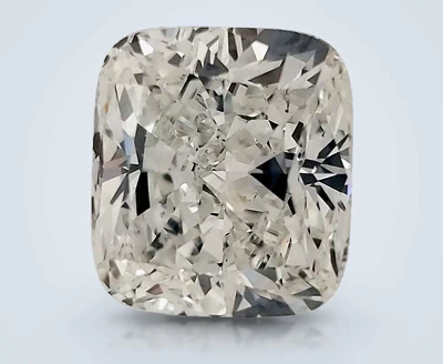 5.17ct H SI1 Very Good Cut Cushion Diamond