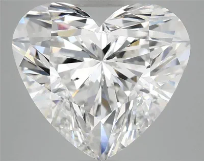 6.02ct E VS1 Rare Carat Ideal Cut Heart Lab Grown Diamond
