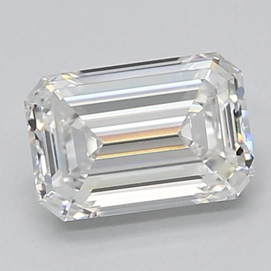 1.59ct D VS1 Rare Carat Ideal Cut Emerald Lab Grown Diamond