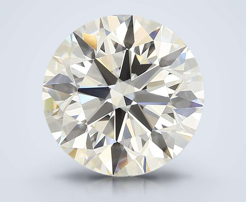 4.04ct K VS1 Rare Carat Ideal Cut Round Diamond