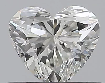 0.40ct H VS2 Rare Carat Ideal Cut Heart Diamond