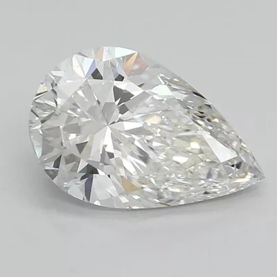 1.50ct F VS1 Rare Carat Ideal Cut Pear Lab Grown Diamond