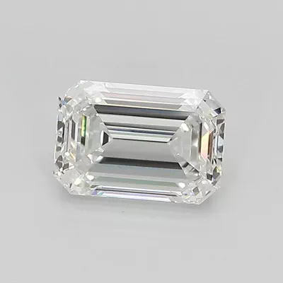 1.14ct E VS1 Rare Carat Ideal Cut Emerald Lab Grown Diamond