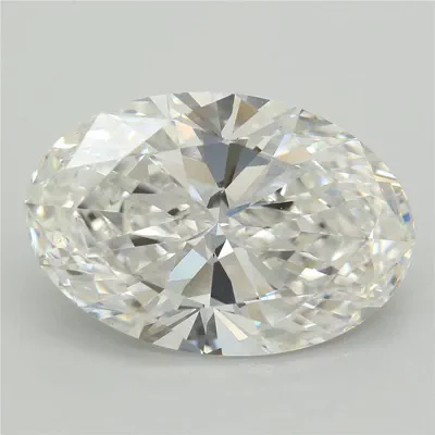 7.11ct E VVS2 Rare Carat Ideal Cut Oval Lab Grown Diamond