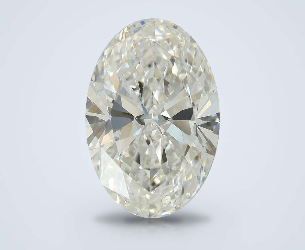 7.11ct E VVS2 Rare Carat Ideal Cut Oval Lab Grown Diamond