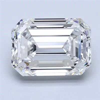 2.71ct E VVS1 Rare Carat Ideal Cut Emerald Diamond