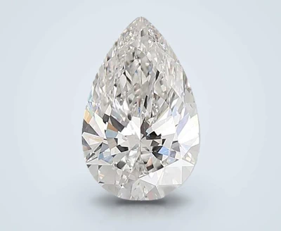 3.04ct F VS1 Rare Carat Ideal Cut Pear Lab Grown Diamond