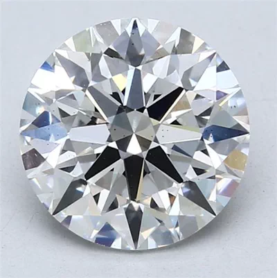 3.02ct F VS2 Rare Carat Ideal Cut Round Lab Grown Diamond