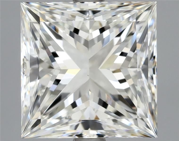 3.70ct H VS1 Rare Carat Ideal Cut Princess Diamond