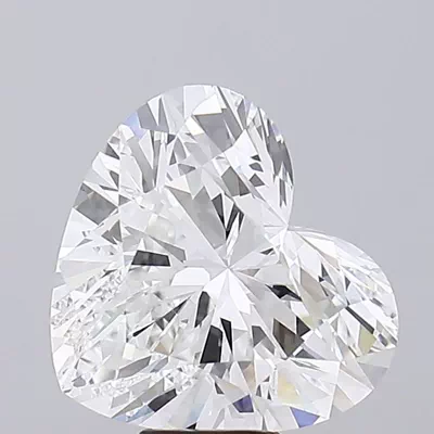 10.06ct E VVS2 Rare Carat Ideal Cut Heart Lab Grown Diamond