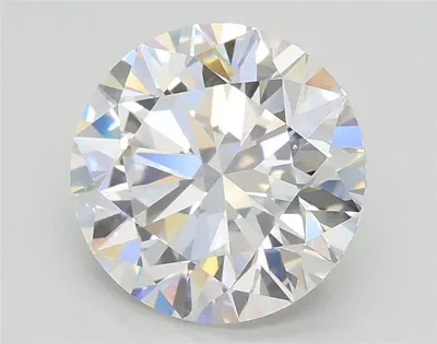 2.01ct E VS2 Rare Carat Ideal Cut Round Lab Grown Diamond