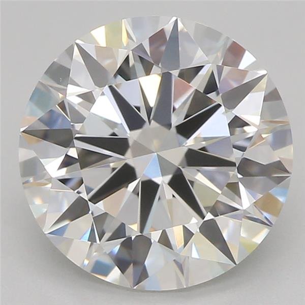 2.04ct F VVS2 Rare Carat Ideal Cut Round Lab Grown Diamond