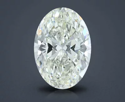 4.01ct J SI1 Rare Carat Ideal Cut Oval Diamond
