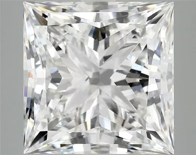 8.01ct F VVS2 Rare Carat Ideal Cut Princess Lab Grown Diamond