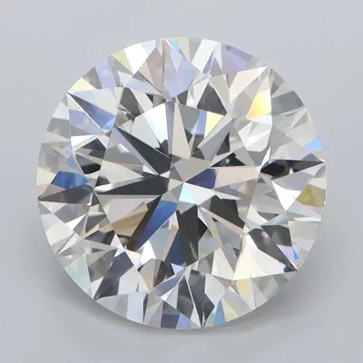 3.67ct F VVS2 Rare Carat Ideal Cut Round Lab Grown Diamond