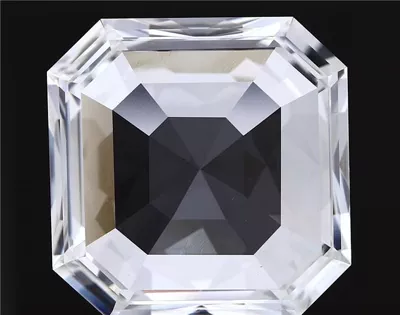 14.90ct F VVS2 Good Cut Asscher Lab Grown Diamond