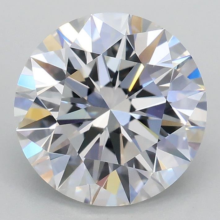2.08ct D VVS2 Rare Carat Ideal Cut Round Lab Grown Diamond