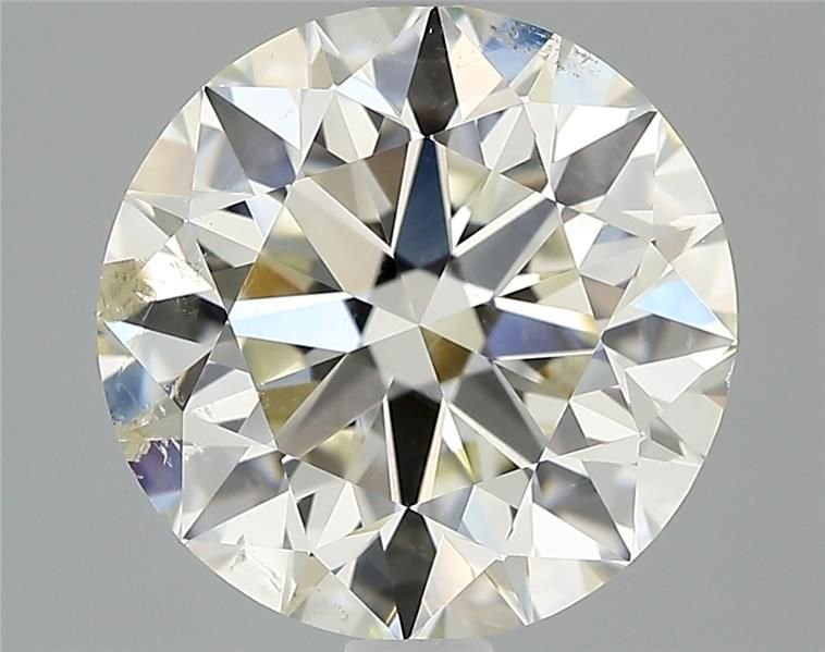 3.01ct J SI2 Excellent Cut Round Diamond