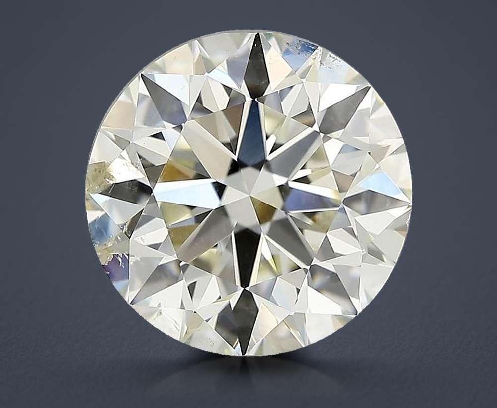 3.01ct J SI2 Excellent Cut Round Diamond