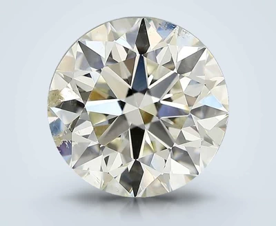 3.01ct J SI2 Excellent Cut Round Diamond