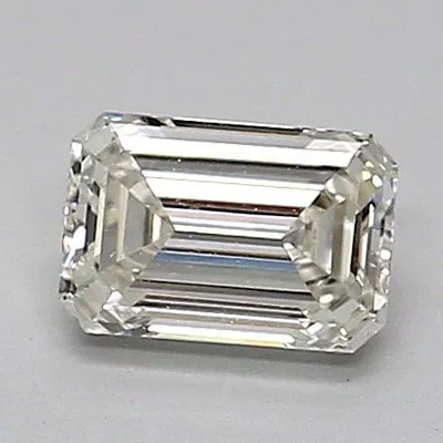 0.50ct J VS2 Rare Carat Ideal Cut Emerald Diamond