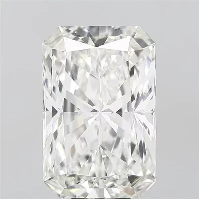 10.04ct G VVS2 Rare Carat Ideal Cut Radiant Lab Grown Diamond