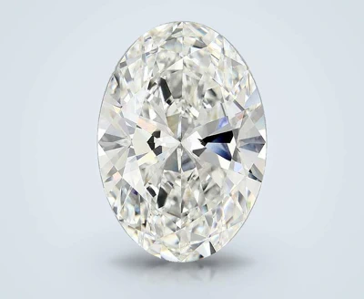 10.08ct F VVS2 Rare Carat Ideal Cut Oval Lab Grown Diamond