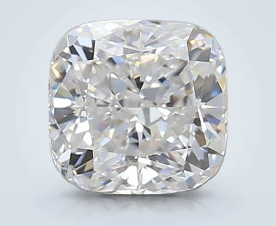 0.97ct D VVS2 Rare Carat Ideal Cut Cushion Lab Grown Diamond