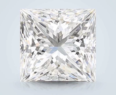 2.01ct E VVS2 Rare Carat Ideal Cut Princess Lab Grown Diamond