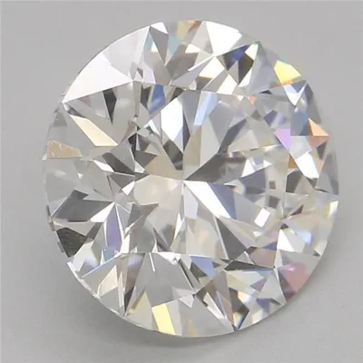 2.07ct D VVS2 Rare Carat Ideal Cut Round Lab Grown Diamond