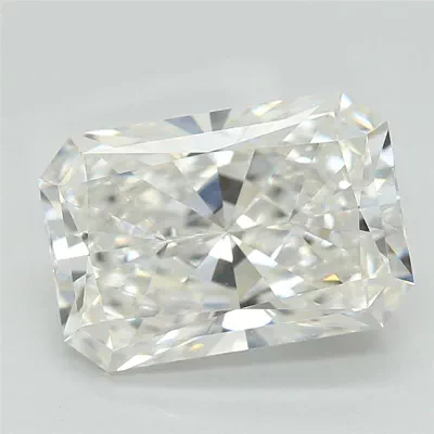 2.09ct F VVS2 Rare Carat Ideal Cut Radiant Lab Grown Diamond
