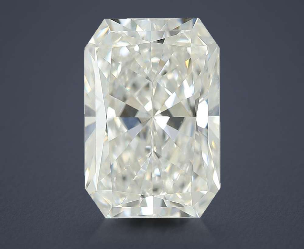 2.09ct F VVS2 Rare Carat Ideal Cut Radiant Lab Grown Diamond