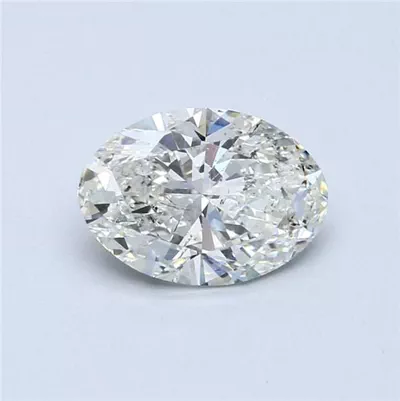 2.01ct I SI2 Rare Carat Ideal Cut Oval Diamond