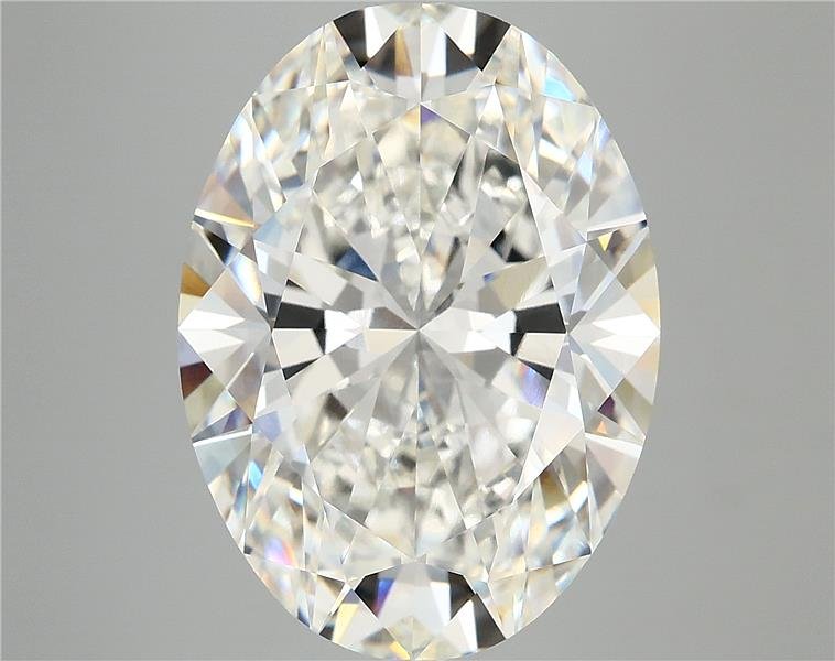 10.20ct F VVS2 Rare Carat Ideal Cut Oval Lab Grown Diamond