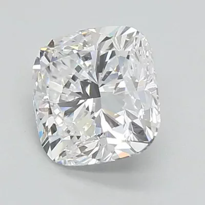1.29ct D VS1 Rare Carat Ideal Cut Cushion Lab Grown Diamond