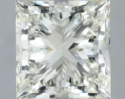 3.02ct J VVS1 Very Good Cut Princess Diamond