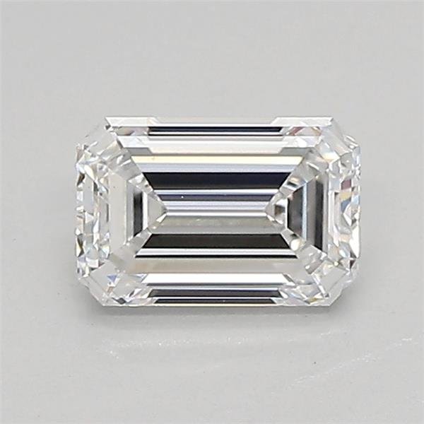 0.67ct D VVS2 Rare Carat Ideal Cut Emerald Lab Grown Diamond